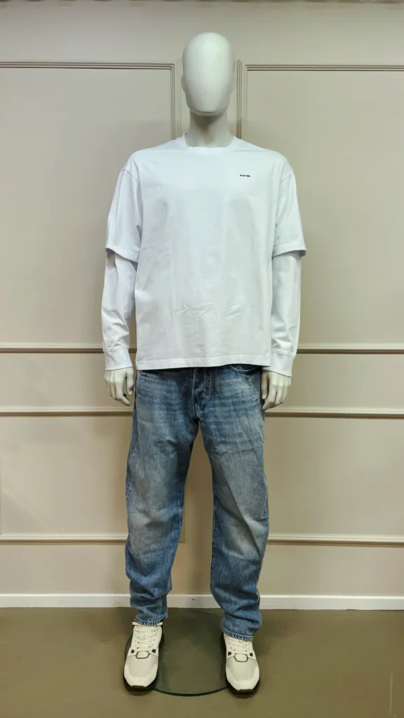 Paspop van Homme&Home met G-star Raw Outfit